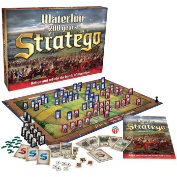 A picture of the Stratego board game.