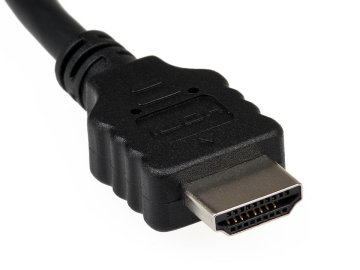 A picture of an HDMI connector.